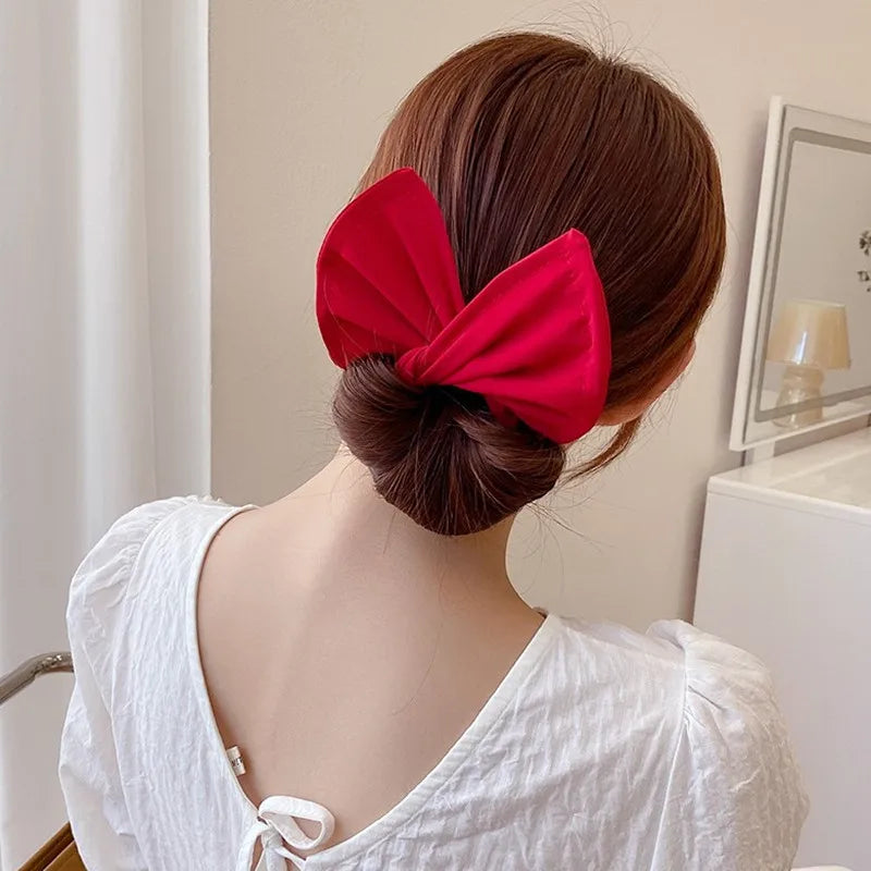 Multicolor Bun Maker & Ponytail Holder | Korean Hair Accessory Hair Bun Maker QXL