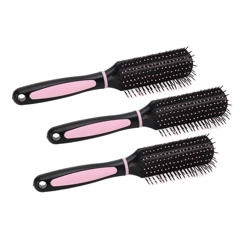 3-Pack Anti-Static Detangling Hair Brush | Scalp Massage Set Detangling Hair Brush QXL