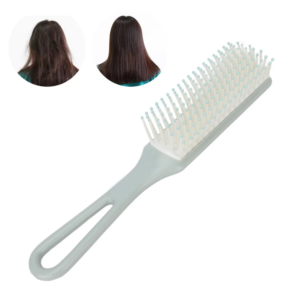 Vented Detangling Hair Brush | Non-Slip Portable Styling Comb Detangling Hair Brush QXL