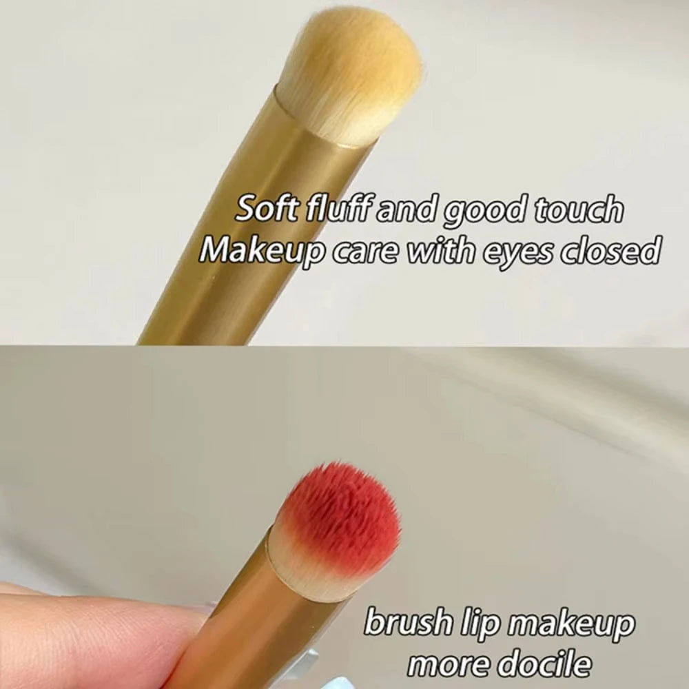 Round Head Lip Brush – Lipstick, Smudge & Concealer Tool Lip Makeup Brush QXL