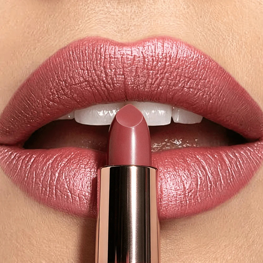 JUJU Dream Shimmer Glitter Lipstick | Metallic Matte Long-Lasting Metallic Shimmer Lipstick QXL