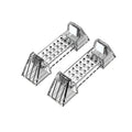 Nintendo Switch 2 Cooling Stand Bracket | Anti-Slip Base Console Stand Bracket QXL B 1pairs