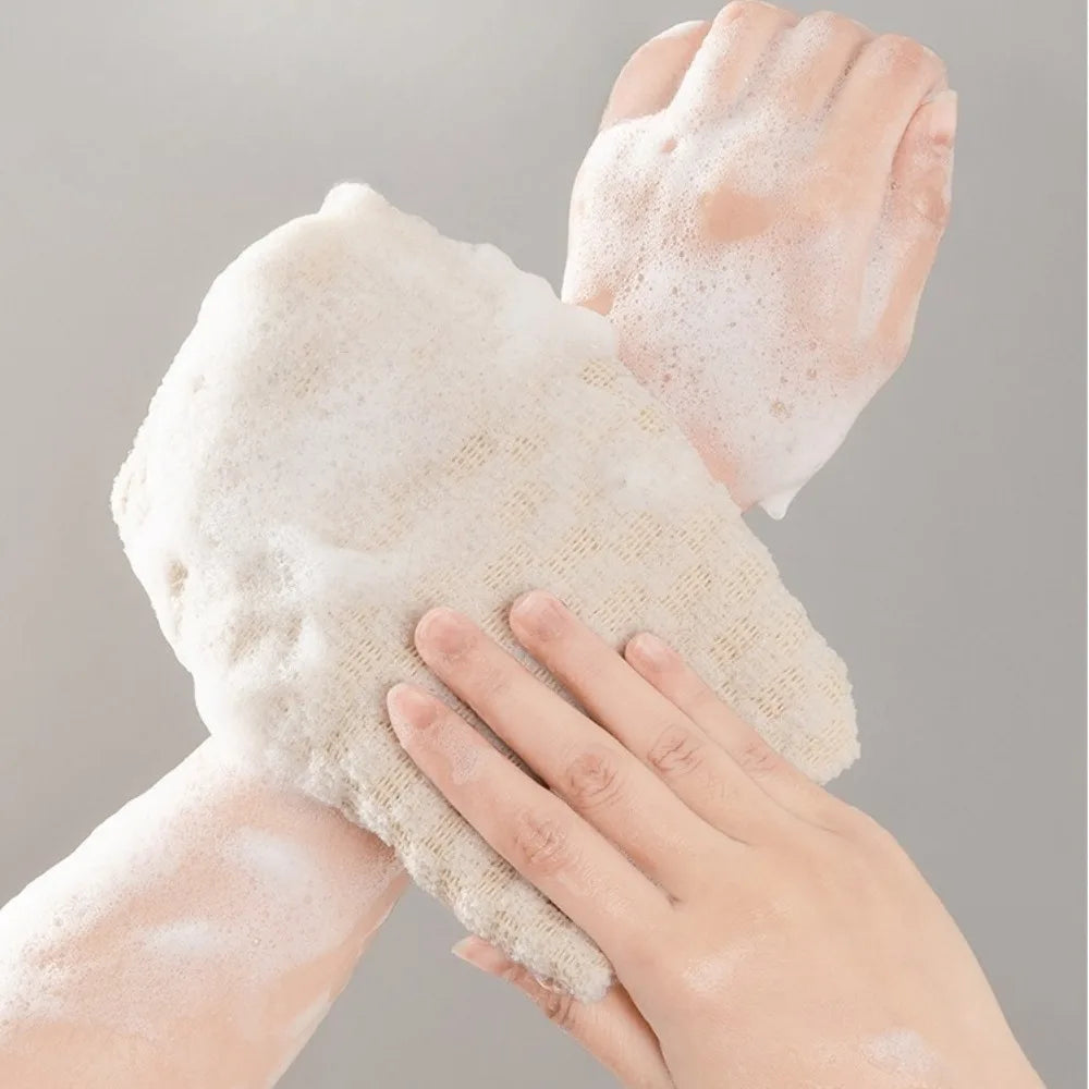 Japanese Exfoliating Back Towel | Silver Ion Antibacterial Scrub Body Exfoliating Towel QXL