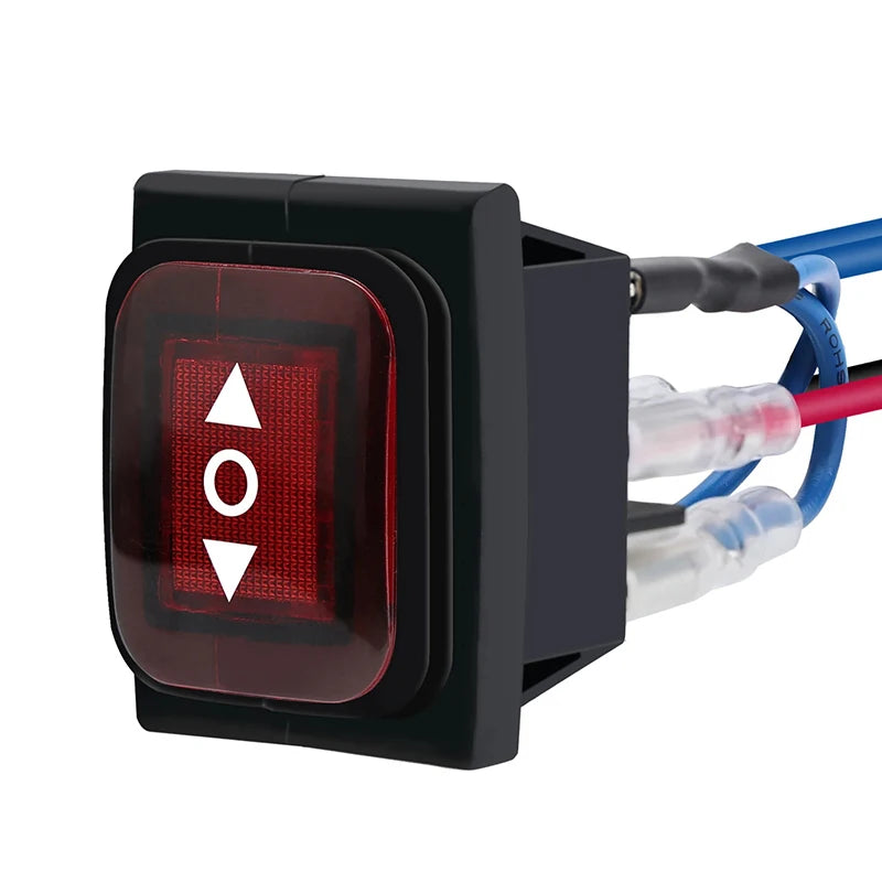 6-Pin 3-Speed Waterproof Toggle Switch | DC Motor Reverse Motor Toggle Switch QXL