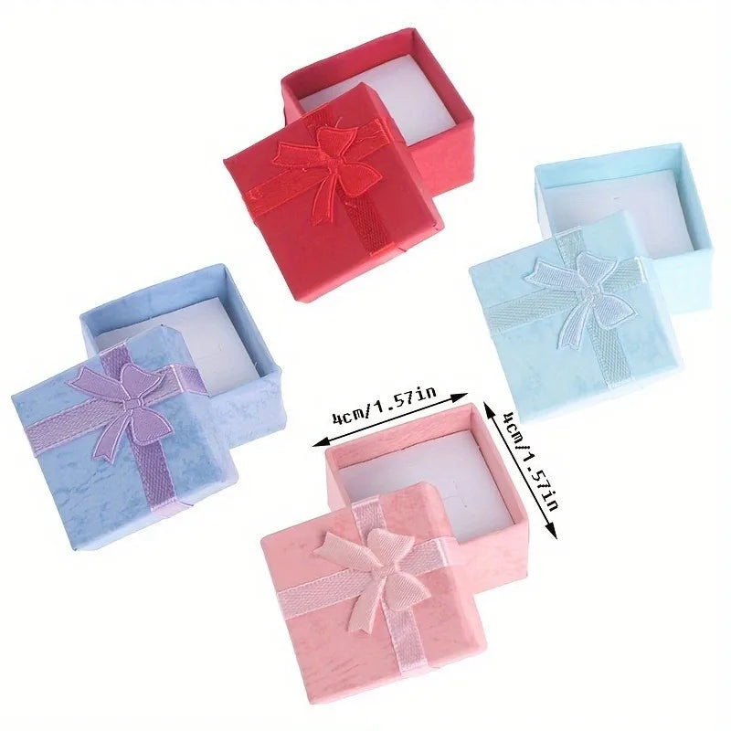 6-Pack Mini Jewelry Gift Boxes for Rings, Earrings & Necklaces Jewelry Gift Box QXL