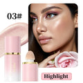QiBest 3-in-1 Liquid Blush Highlighter & Contour Stick Liquid Blush Stick QXL 03