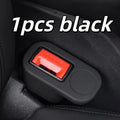 Universal Sport Seatbelt Fastener | One-Second Install Seatbelt Fastener QXL 1pcs black