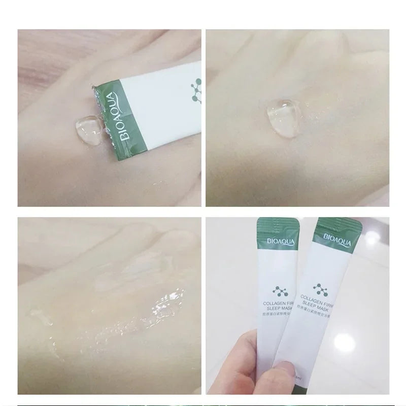 BIOAQUA Collagen Sleeping Face Mask – Hydrating & Firming Sleeping Face Mask QXL