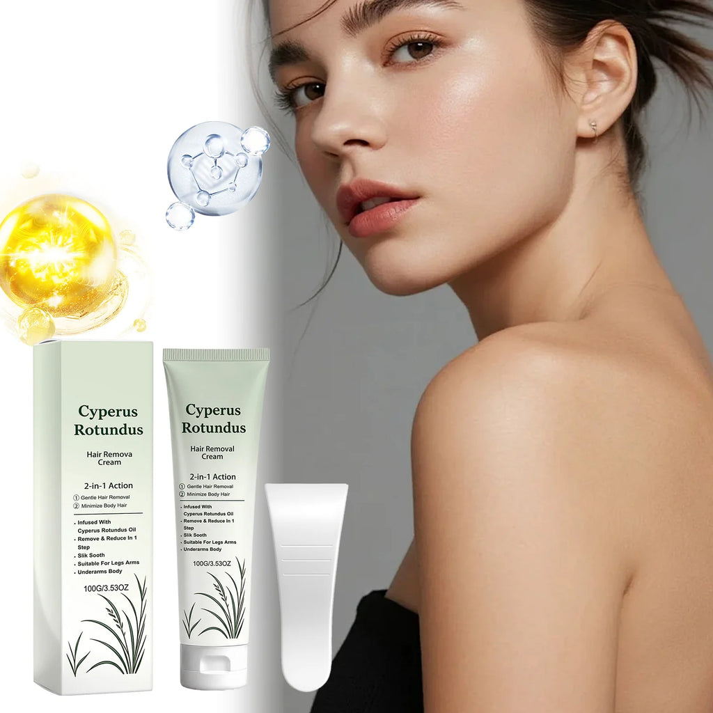 Moisturizing Hair Removal Cream | Hydrating Body Care Set Hair Removal Cream QXL