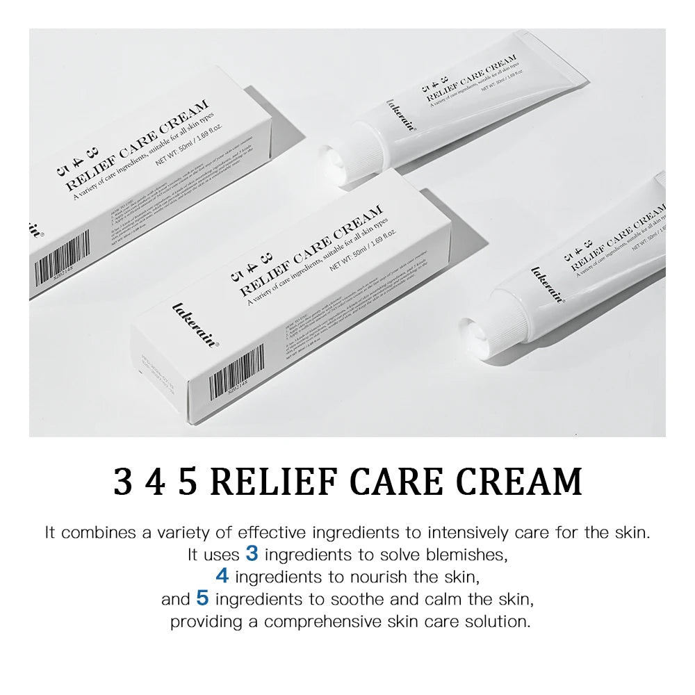 345 Relief Care Cream | Brightening Antioxidant Moisturizer Face Moisturizer Cream QXL