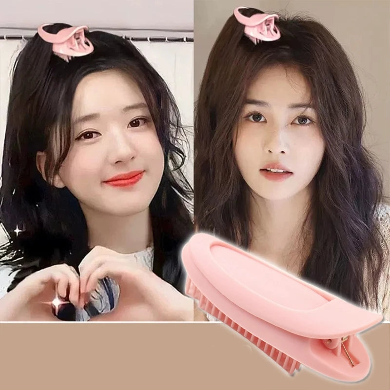 2-Pack Fluffy Volume Top Hair Clips | Easy Daily Styling Hair Volume Clips QXL