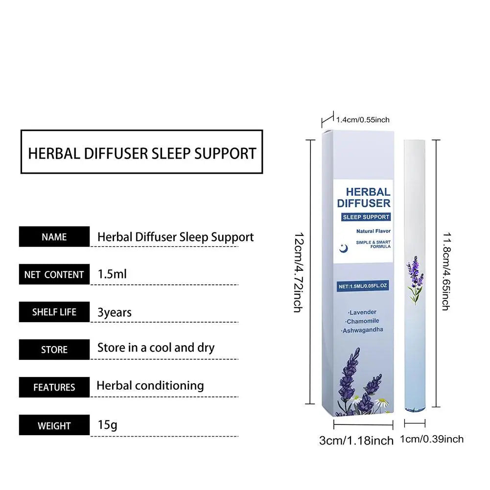 Mullein Herbal Aromatherapy Breathing Stick | 1 or 3 Pack Aromatherapy Inhaler Stick QXL
