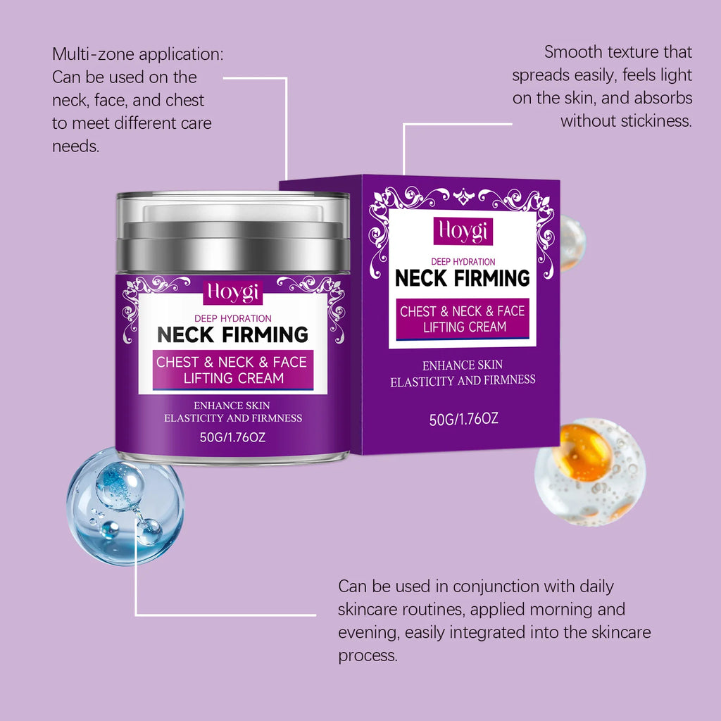 Hoygi Collagen Neck & Décolleté Firming Cream K-Beauty 50g Neck Firming Cream QXL