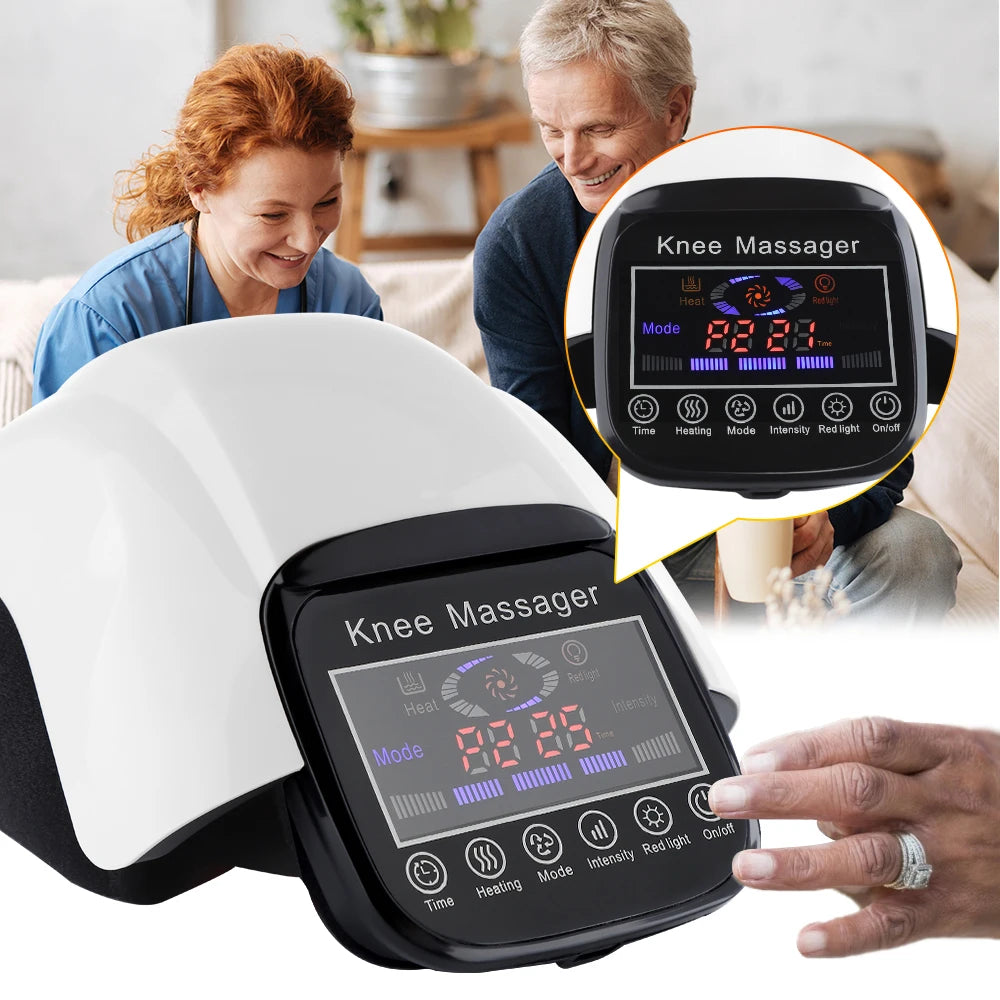 Wireless Knee Massager | Air Pressure, Heat & Vibration Knee Massager QXL