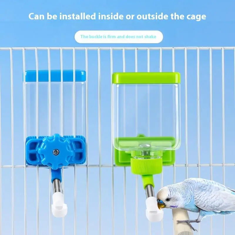 Bird Cage Automatic Water Dispenser | Hanging, Easy Clean Bird Water Dispenser QXL