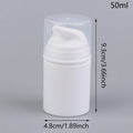 Refillable Vacuum Pump Bottles 35ml/50ml | Travel Lotion Dispenser Travel Pump Bottle QXL 50g