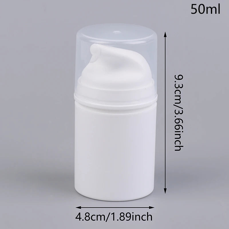 Refillable Vacuum Pump Bottles 35ml/50ml | Travel Lotion Dispenser Travel Pump Bottle QXL 50g