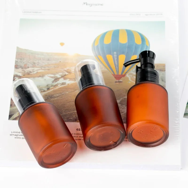 Brown Glass Perfume Spray Bottle 15–100ml | Fine Mist Atomizer Perfume Spray Bottle QXL