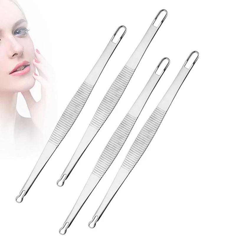Stainless Steel Blackhead & Comedone Extractor Tool Blackhead Extractor Tool QXL