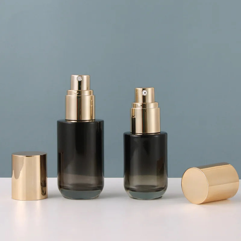 Glass Refillable Cosmetic Bottle – Spray, Jar & Lotion Cosmetic Packaging Bottle QXL