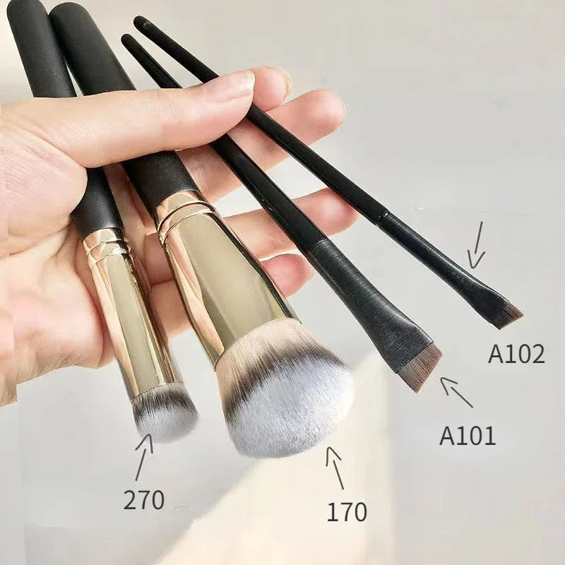 Foundation Concealer & Contour Brush Set – 1/3 Pcs Blending Makeup Brush Set QXL