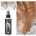 Quick-Dry Glitter Spray | Hair & Body Highlighter 100ml Body Glitter Spray QXL 1pcs 100ml