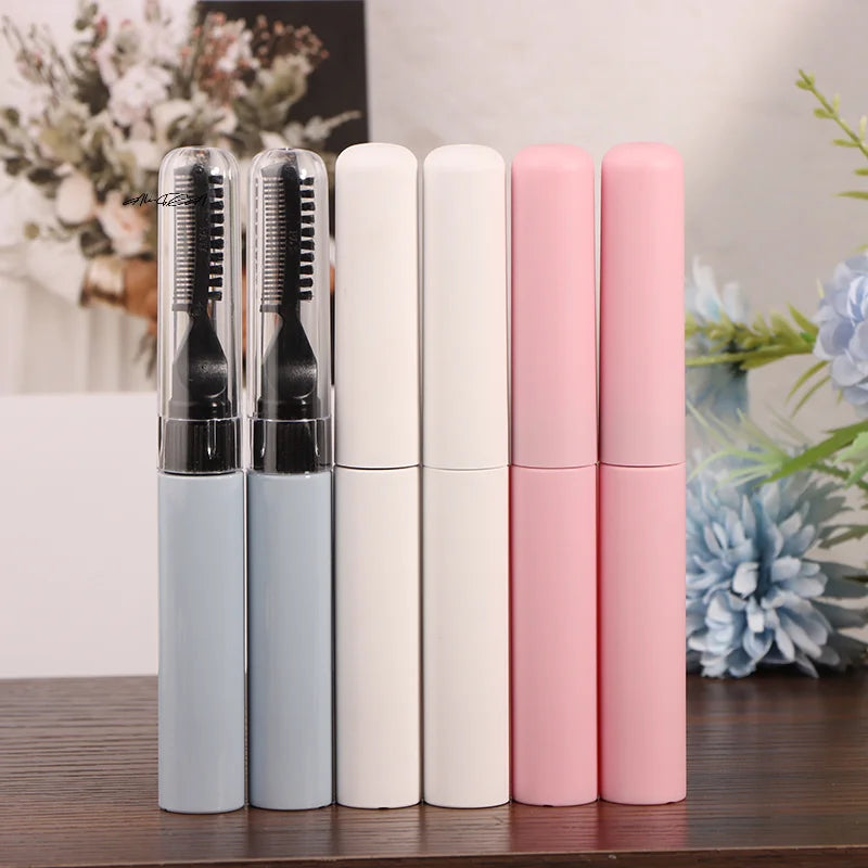 10ml Refillable Dual Brush Mascara & Eyebrow Gel Empty Tube Cosmetic Container QXL