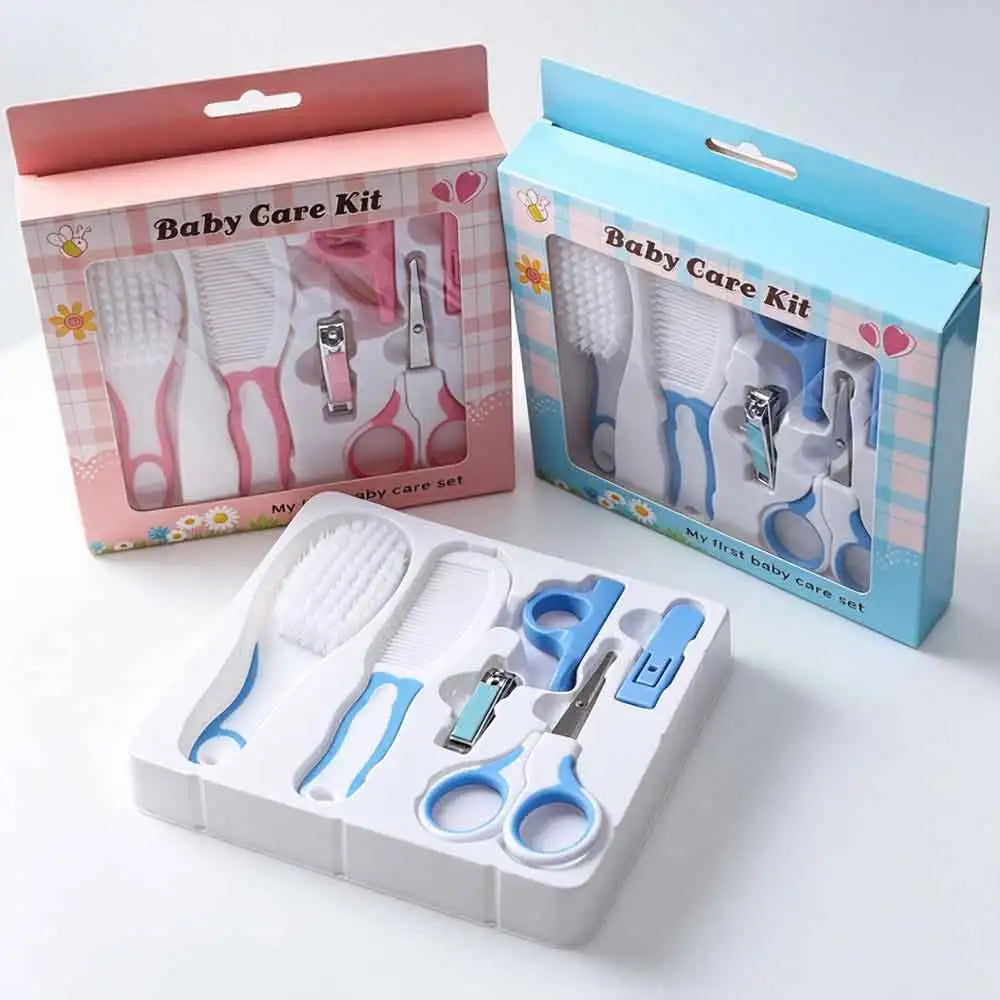6-Piece Baby Grooming Kit – Nail Clipper & Brush Gift Set Baby Grooming Kit QXL