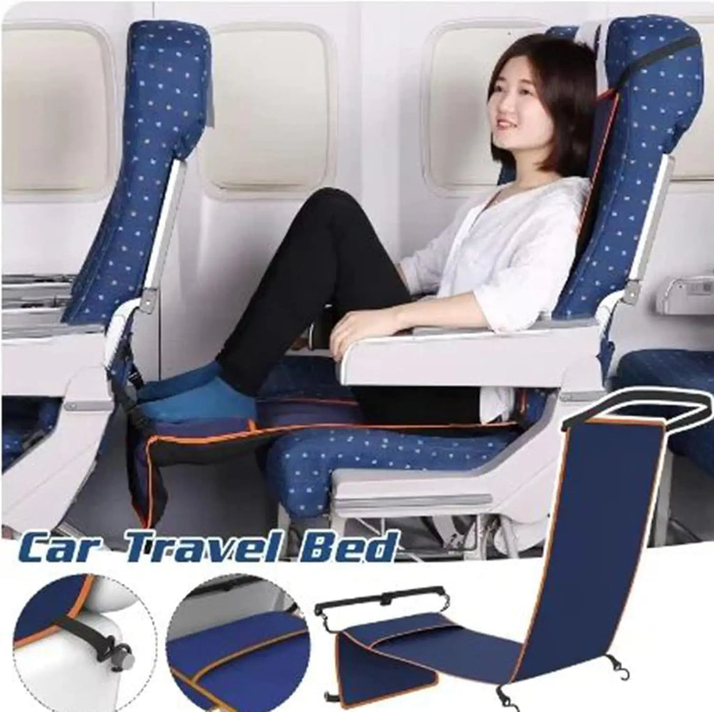 Travel Foot Rest Hammock | Flight, Train & Car Leg Support Travel Foot Hammock QXL