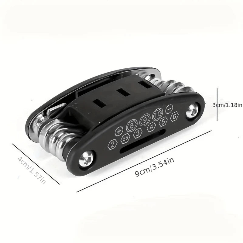 16-in-1 Socket Wrench Set | Non-Slip Rotating Head Tool Socket Wrench Set QXL