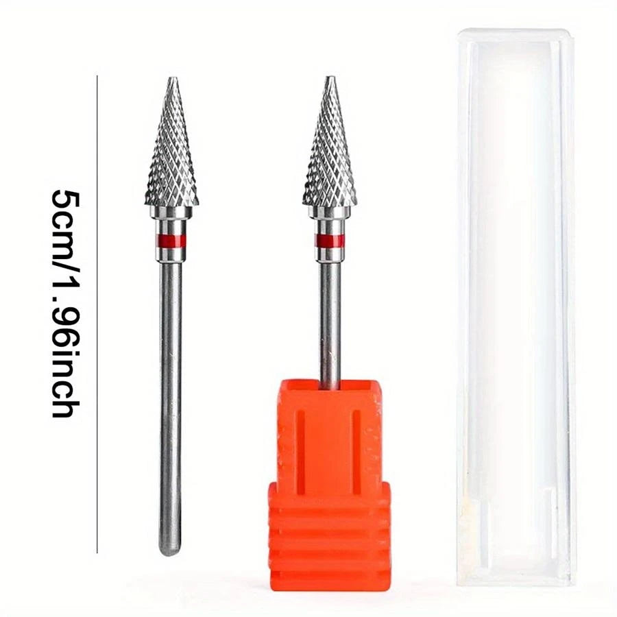 Tungsten Carbide Nail Drill Bits – Gel Polish Remover Set Nail Drill Bits QXL