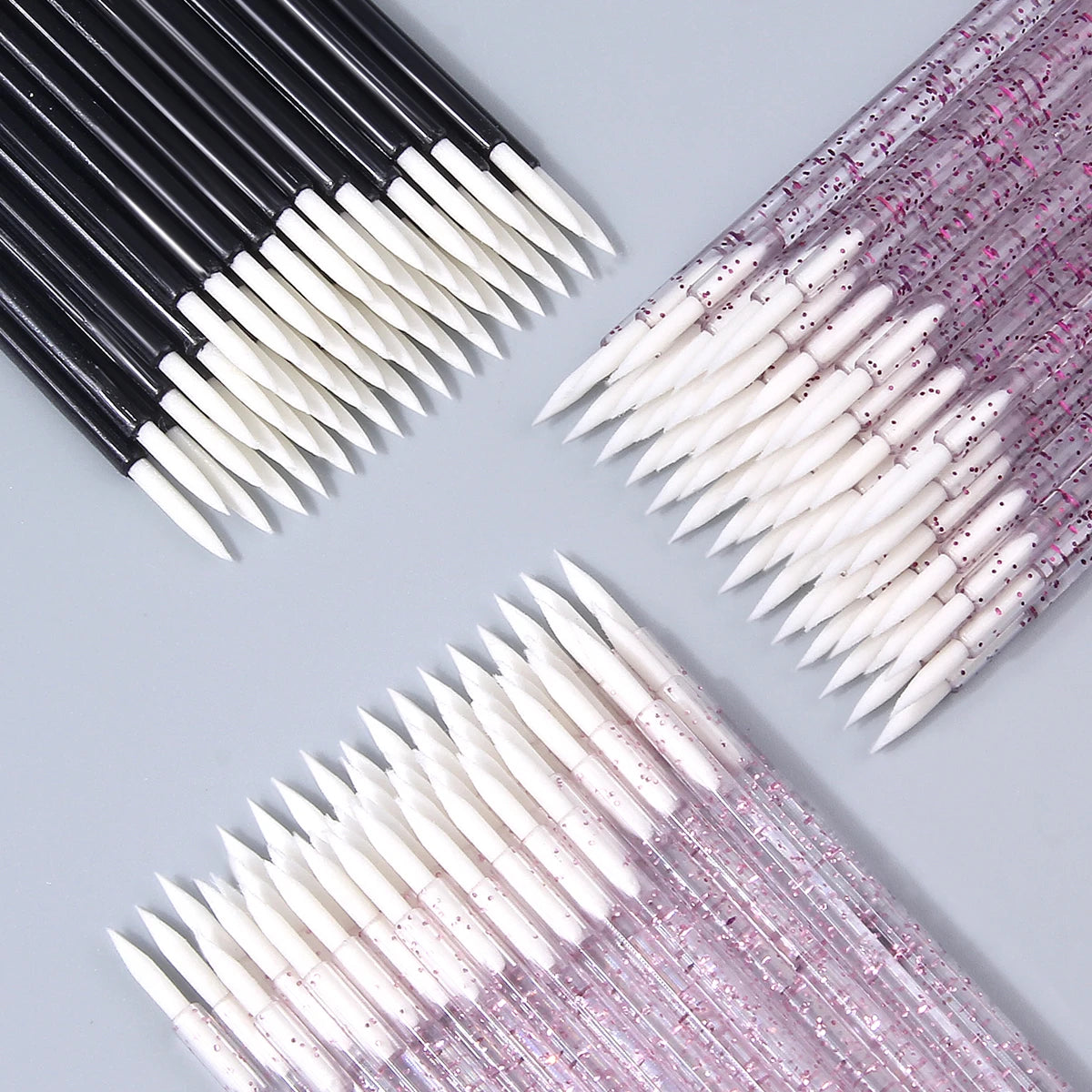150/50-Pack Disposable Eyeliner Brushes | Fine Tip Liner Set Disposable Eyeliner Brushes QXL