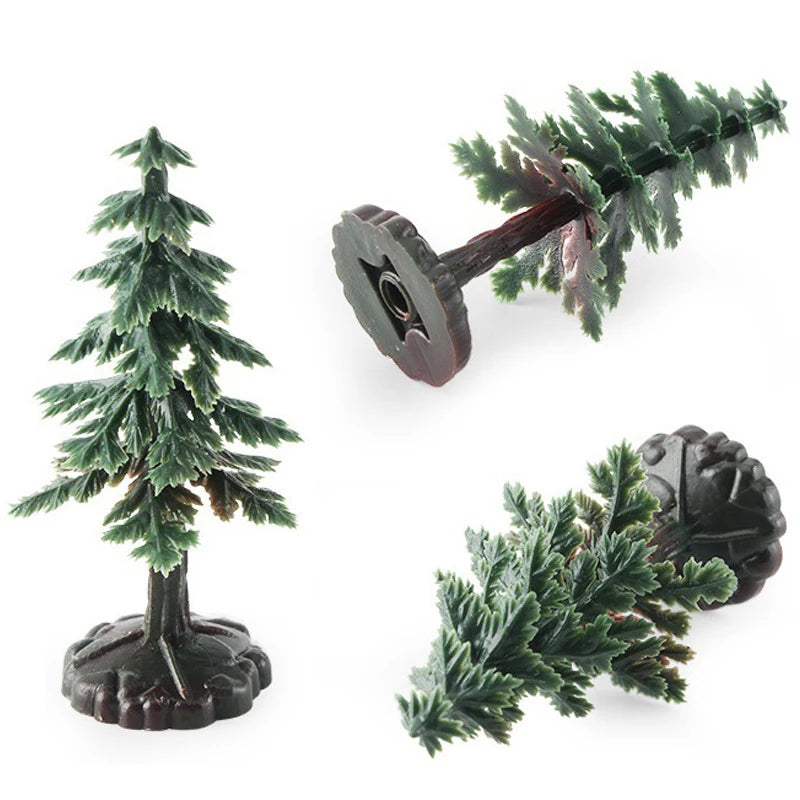 Miniature Igloo & Christmas Tree Figurine Set | Holiday Décor Miniature Figurine Set QXL