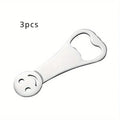 Stainless Steel Cartoon Bottle Opener | Flat Beer & Beverage Tool Bottle Opener QXL 3pcs