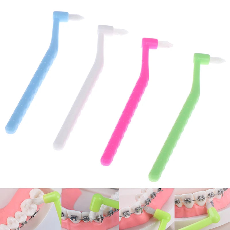 Orthodontic Interdental Brush | Single-Beam Soft Toothbrush Interdental Toothbrush QXL