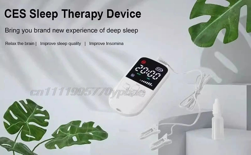 Ear Clip CES Device | Deep Sleep & Relaxation Aid Tool CES Sleep Aid Device QXL