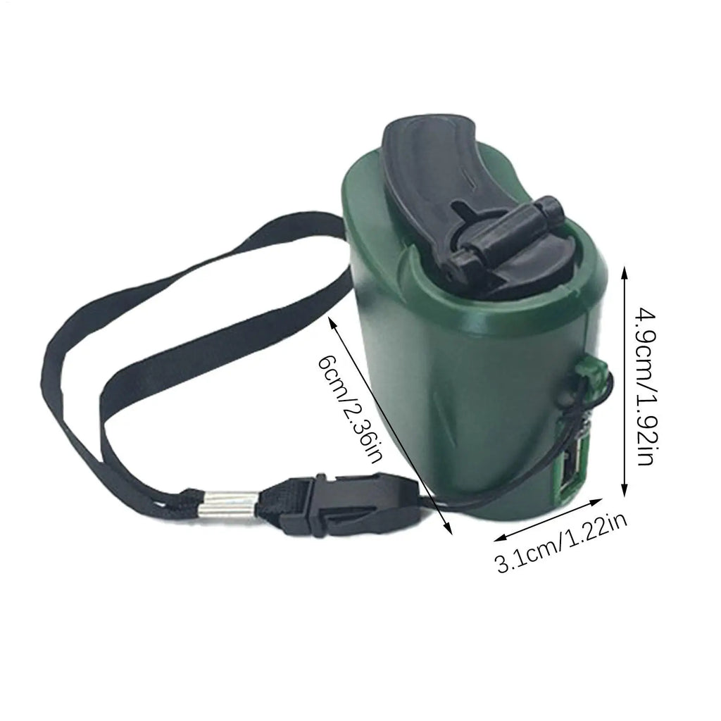 Hand Crank Emergency Charger USB & LED | Camping Gear Emergency Hand Crank Charger QXL