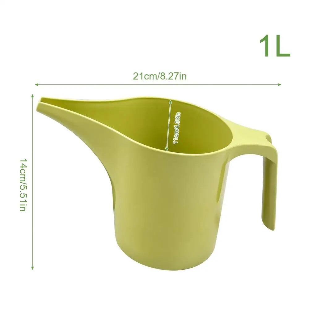 1L Long Spout Watering Can – Indoor & Outdoor Plants Watering Can QXL Yellow