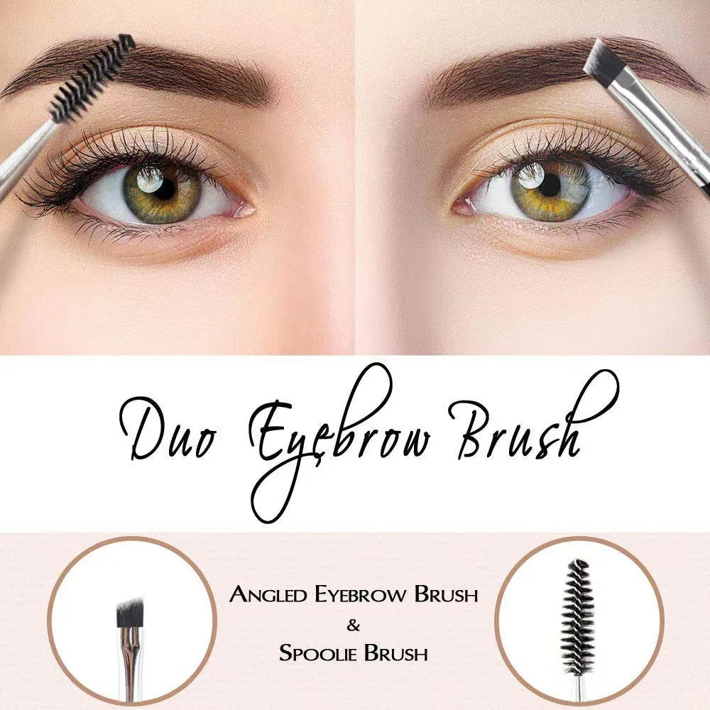 2-in-1 Double-Ended Eyebrow & Eyelash Spoolie Brush Eyebrow Spoolie Brush QXL