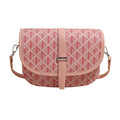 Women's Faux Leather Bucket Bag | Drawstring & Tassel Women's Bucket Bag QXL Pink