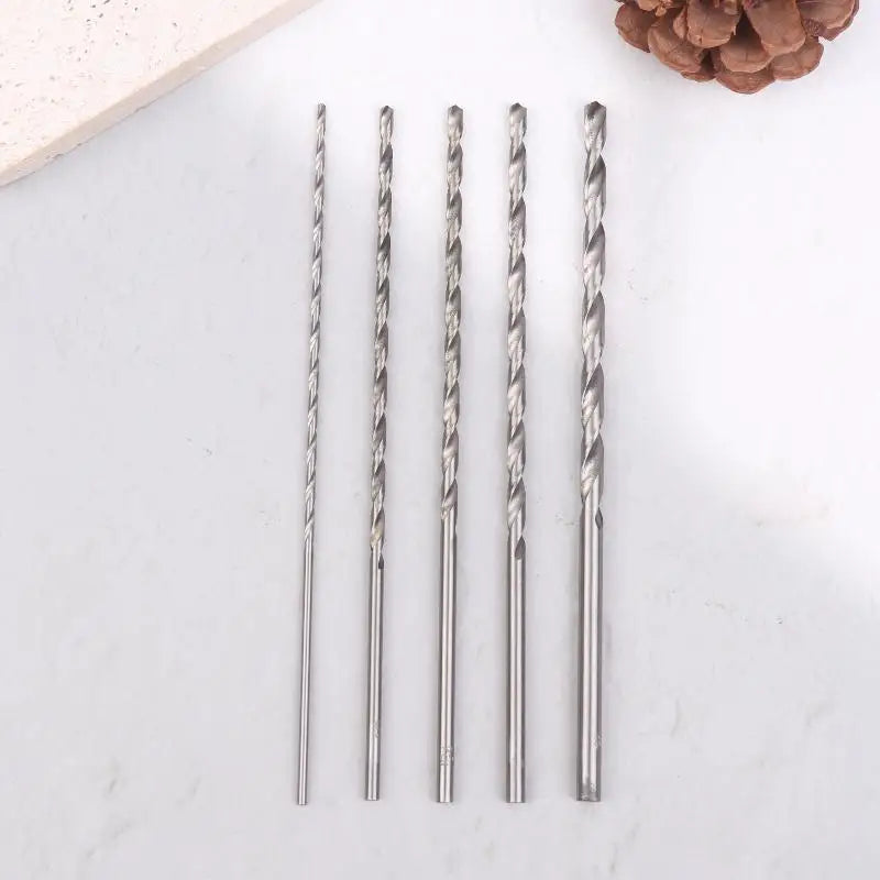 5-Pc Twist Drill Bit Set 2mm–5mm | Wood, Metal & Plastic Twist Drill Bit Set QXL