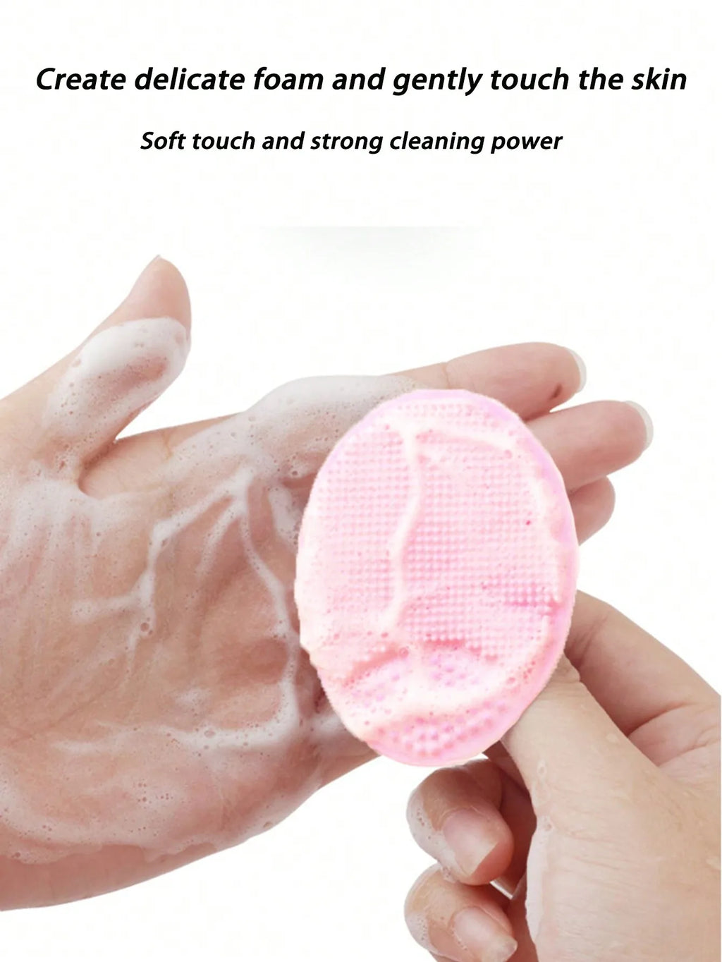 Silicone Facial Cleansing Brush | Deep Pore Scrub Exfoliator Facial Cleansing Brush QXL