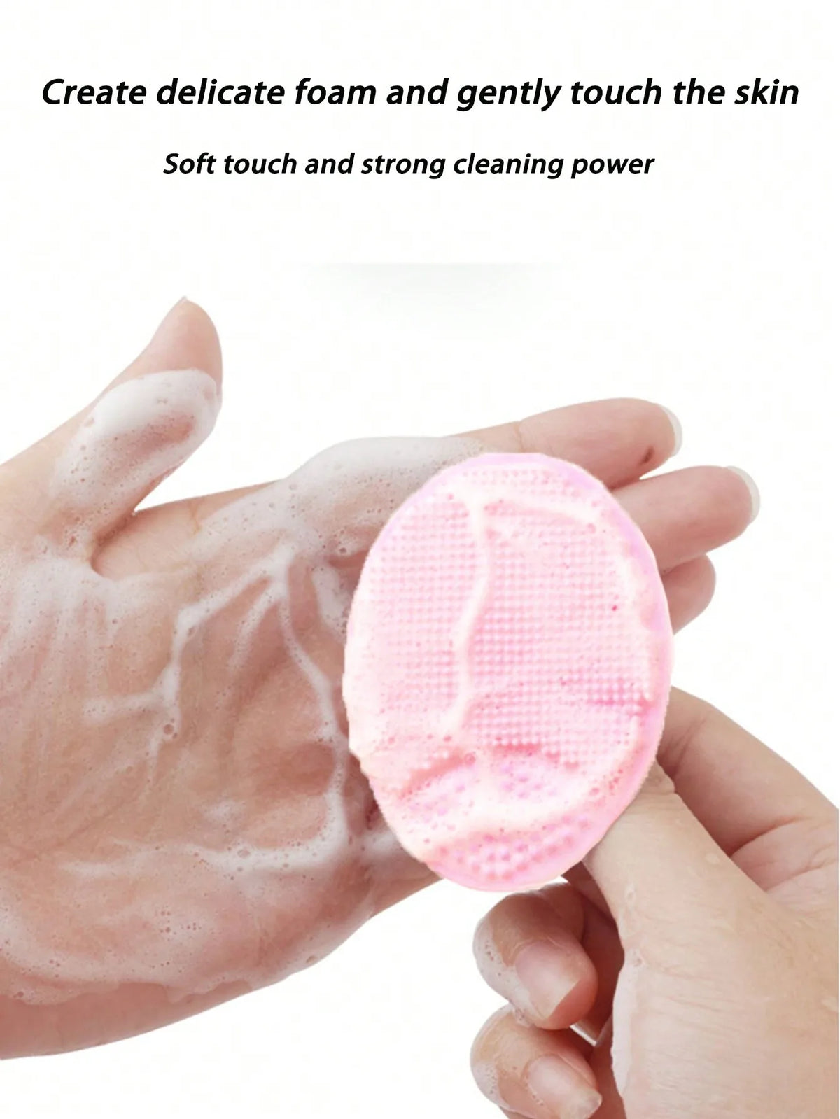 Silicone Facial Cleansing Brush | Deep Pore Scrub Exfoliator Facial Cleansing Brush QXL