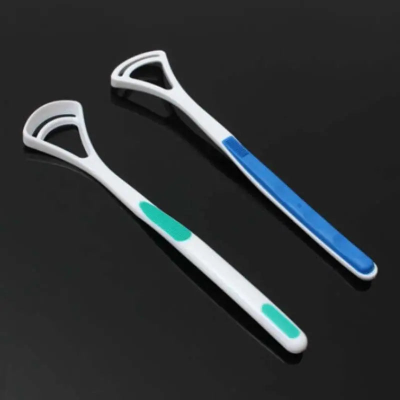 2-Pack Tongue Scrapers – Fresh Breath Cleaner with Handle Tongue Scraper QXL Default Title