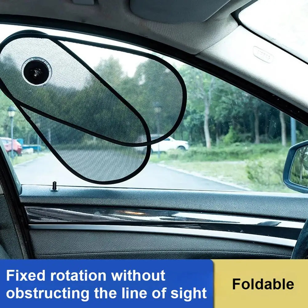 Car Window Sun Shade 180° Adjustable UV Blocker Foldable Car Window Sun Shade QXL