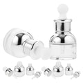 6-Pack Refillable Glass Perfume & Essential Oil Bottles 20/30ml Refillable Perfume Bottles QXL Default Title