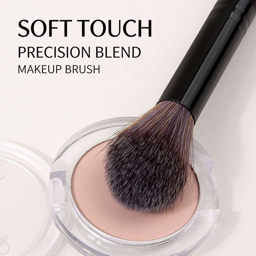 KOSSHOW Flame Makeup Brush – Blush & Blending Tool Makeup Brush QXL