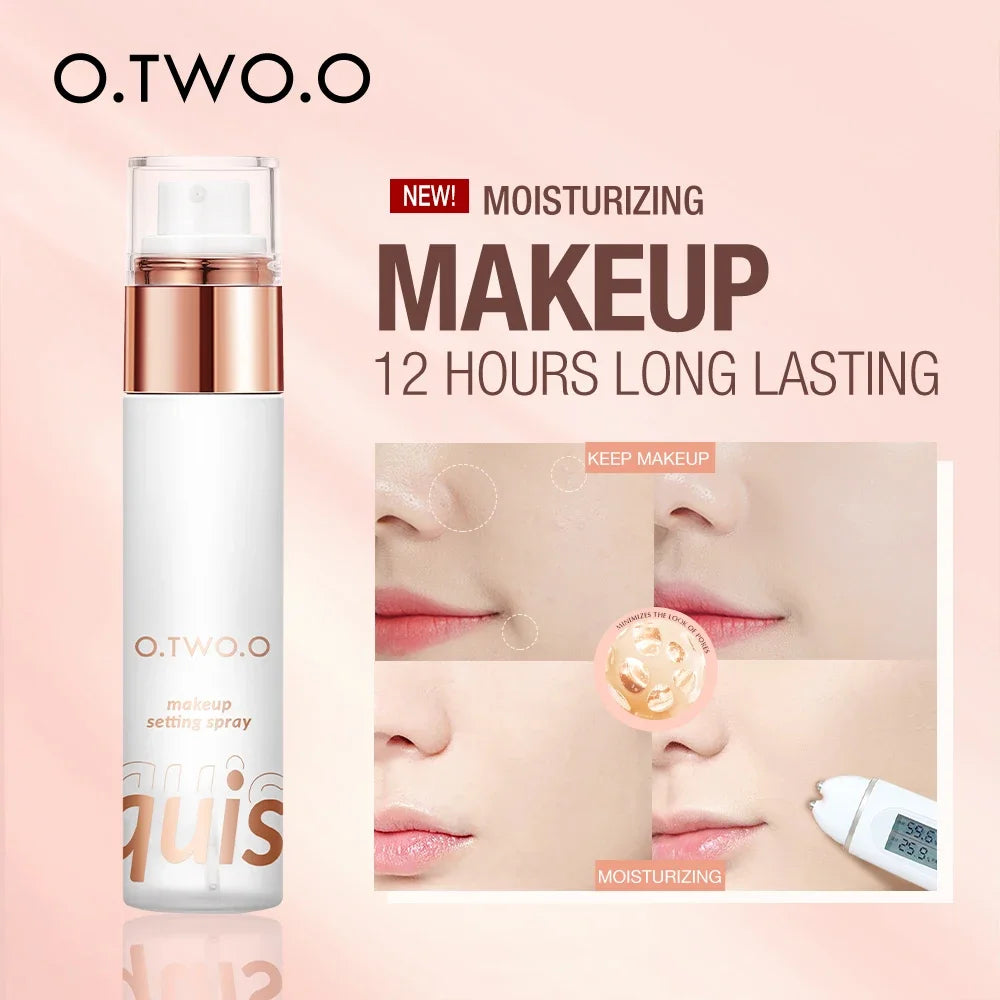 O.TWO.O Makeup Setting Spray – Hydrating & Long-Lasting 50ml Makeup Setting Spray QXL