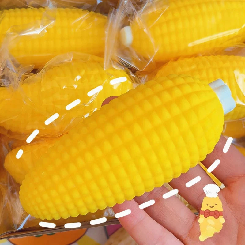 Squishy Corn Slow-Rising Fidget Toy | Soft TPE Squeeze Toy Squishy Fidget Toy QXL