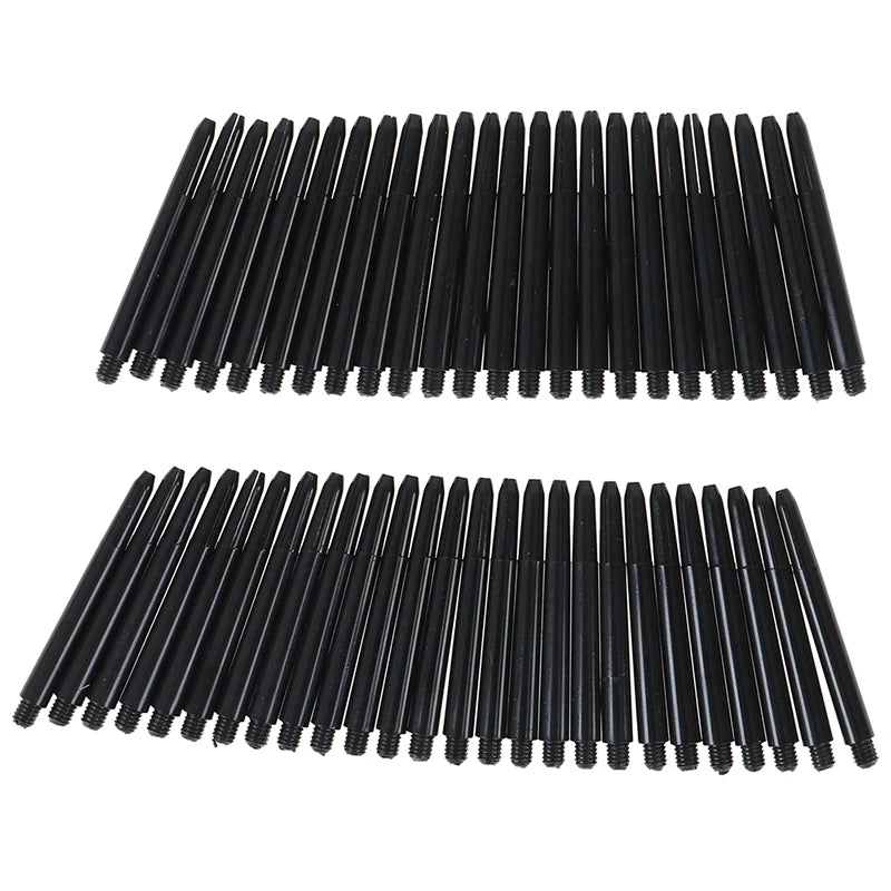 50-Pack Nylon Dart Shafts 48mm 2BA Stems & Protection Rings Dart Shafts & Stems QXL
